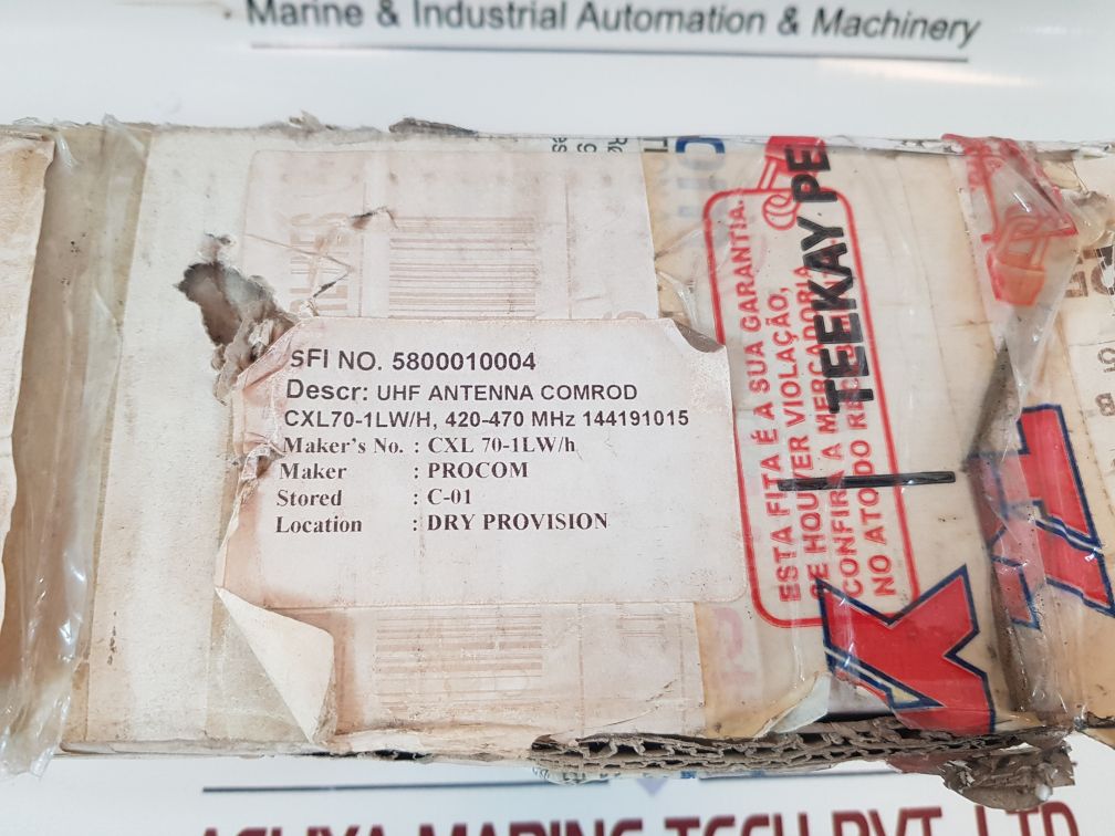 Procom Cxl 70-1Lw/H Uhf Antenna Comrod