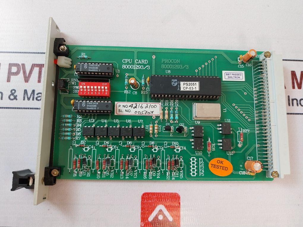 Procon 80001293/3 Cpu Card 42162100