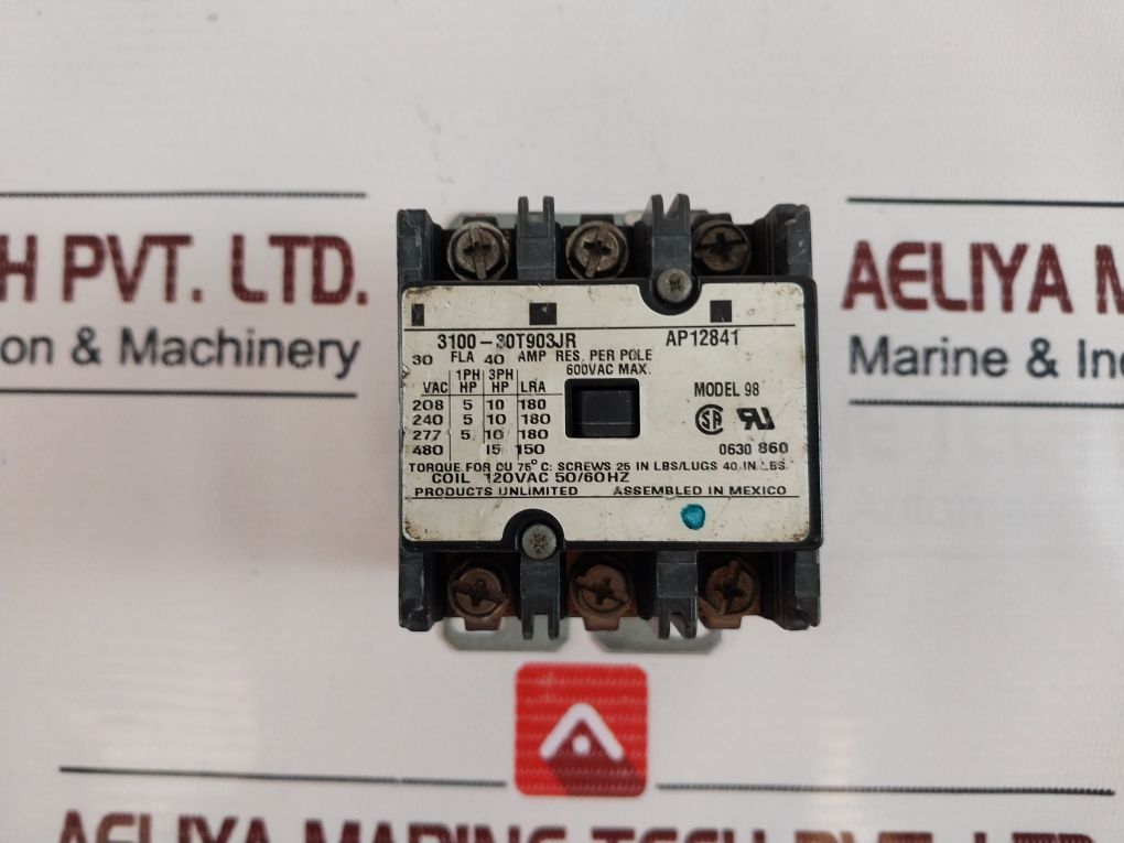 Products Unlimited 3100-30T903Jr