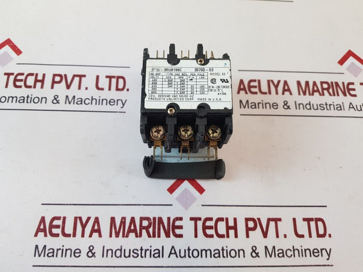 Products Unlimited 3100-30U9198C Contactor