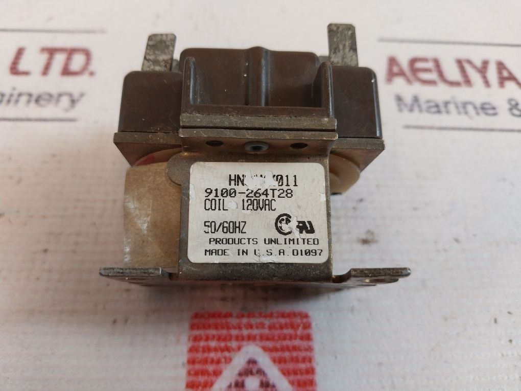 Products Unlimited 9100-264T28 Relay Coil 120Vac