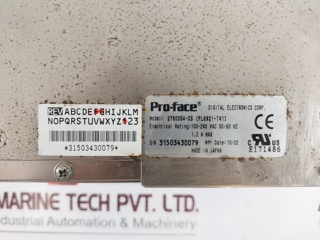 Proface 2780054-03 (Display Not Workng)