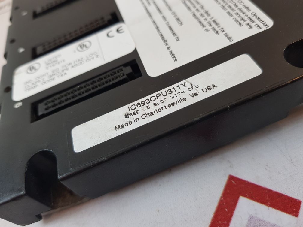 Ge fanuc ic693cpu311y programmable controller