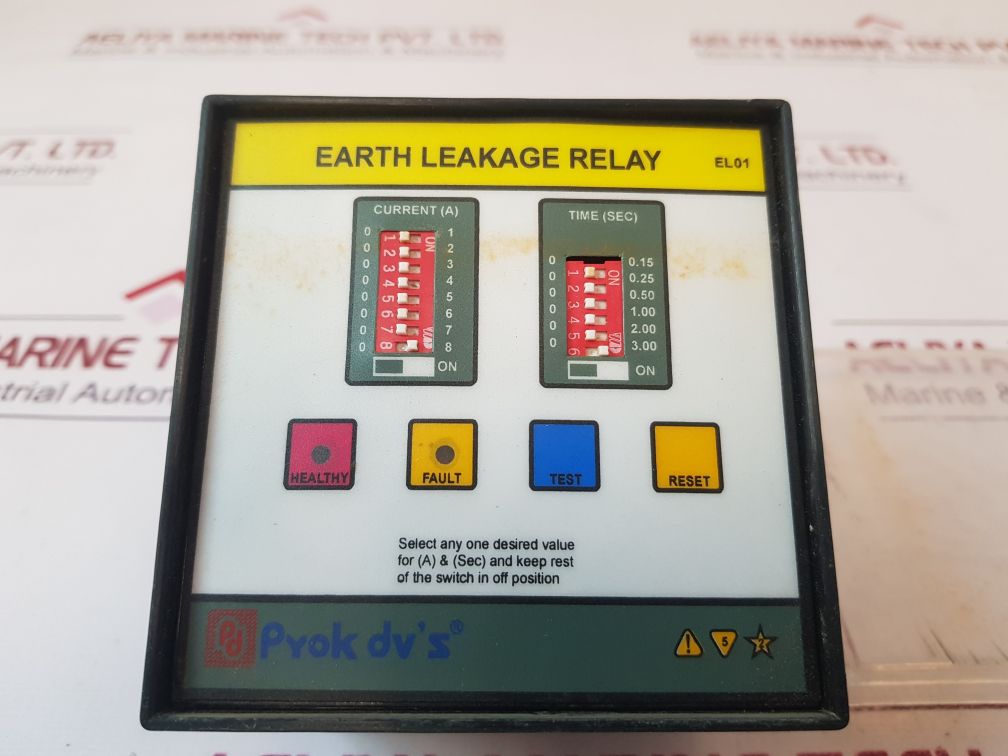 Prok Dv’s El01 Earth Leakage Relay