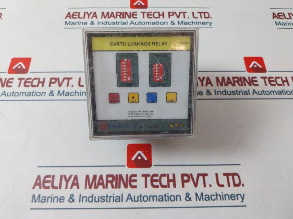 Prok Dv's El01 Earth Leakage Relay 50-60Hz
