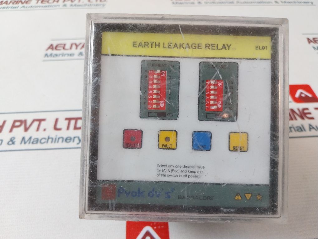 Prok Dv's El01 Earth Leakage Relay 50-60Hz