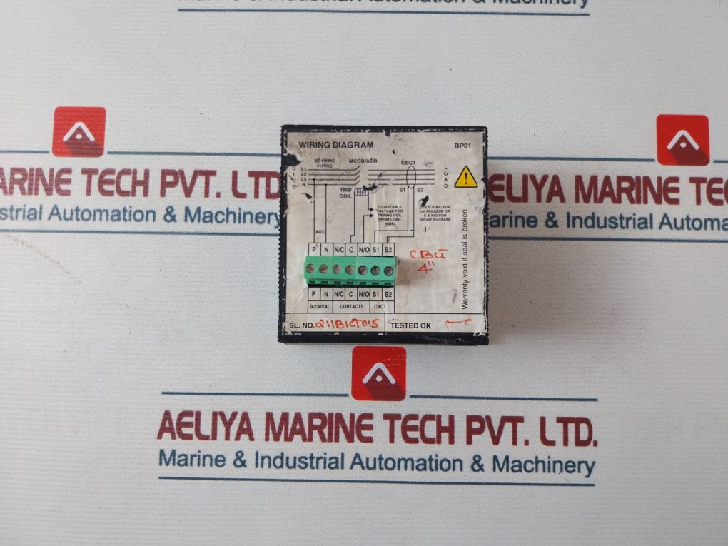 Prok Dv's El03 Earth Leakage Relay