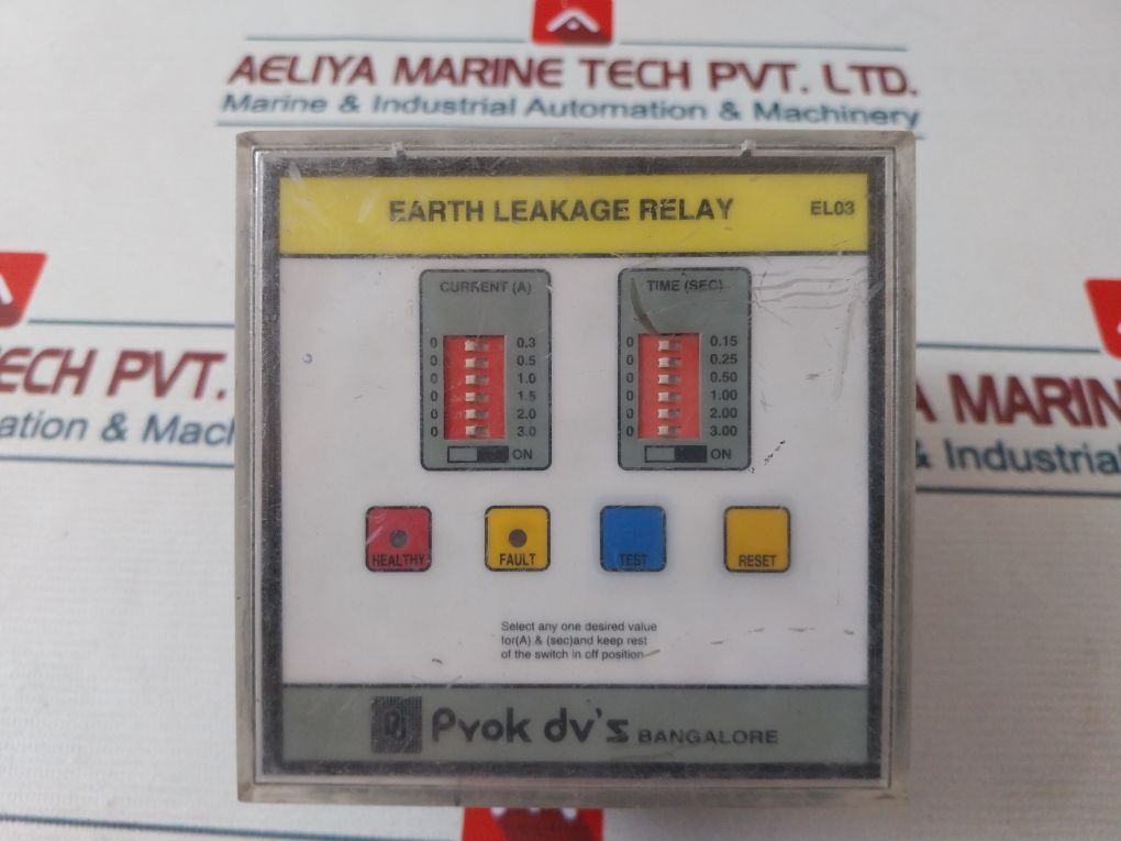 Prok Dv's El03 Earth Leakage Relay