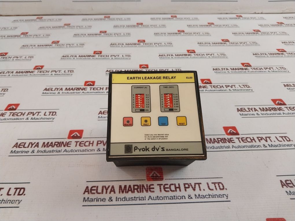 Prok Dv’s El03 Earth Leakage Relay 415V Ac