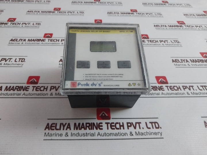 Prok Dv's Mpel-01 Earth Leakage Relay 50-60Hz