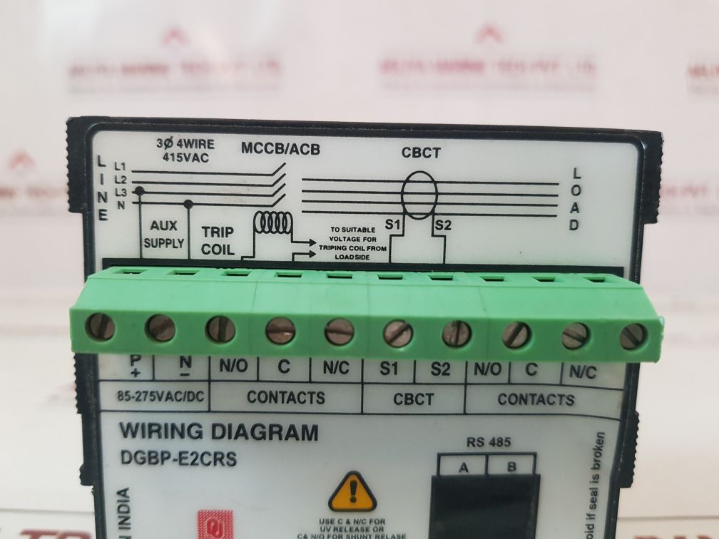 Prok Dv’s Mpel 01 µP Based Earth Leakage Relay