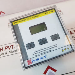 Mpel 01 Prok Dv’s Mpel 01 Earth Leakage Relay
