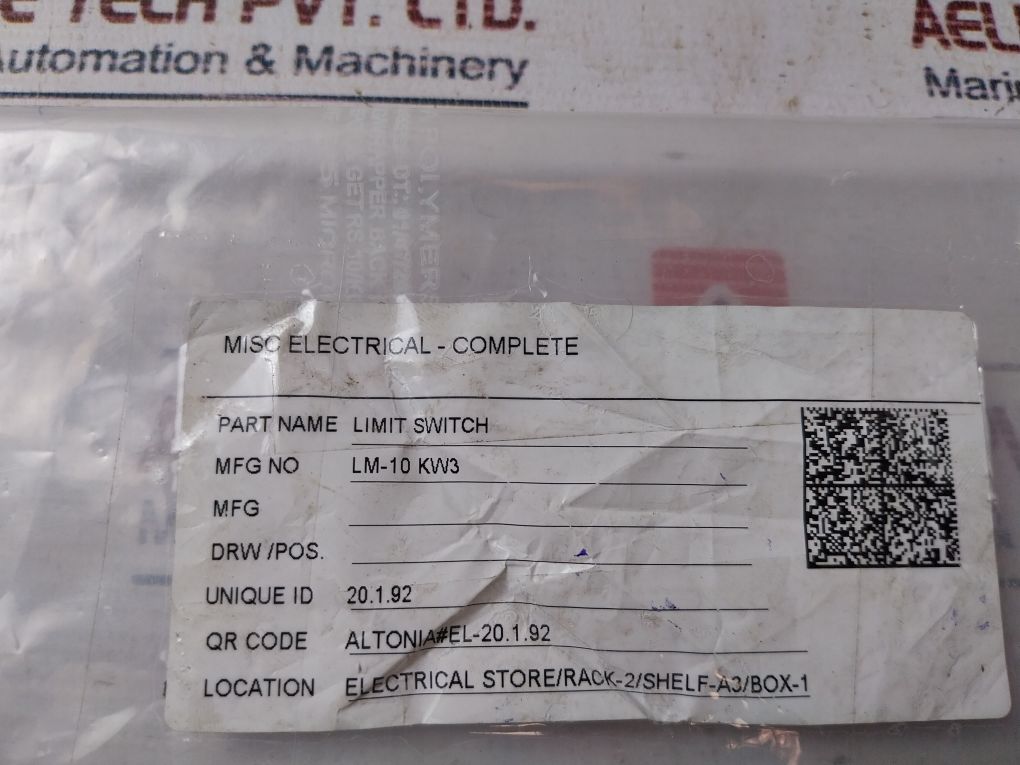 Promet Lm-10 Kw3 Limit Switch 400V 6A Dc-13