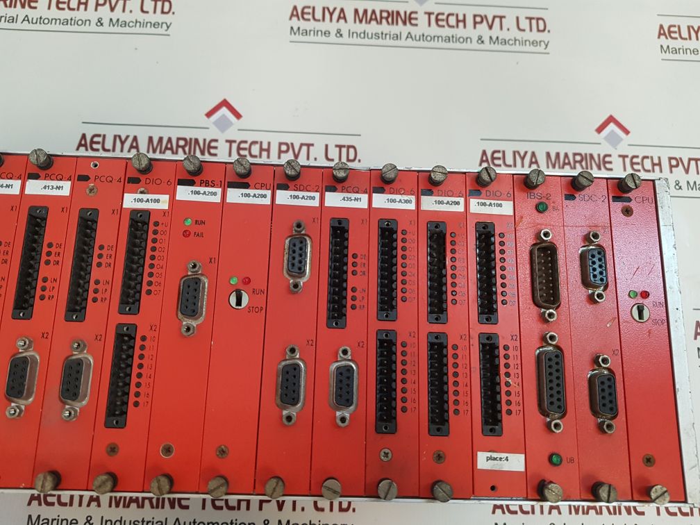 Promicon Sbr-19 Rack With Cpu Pcq-4, Dio-6, Sdc-2, Pbs-1, Pcq-4,Ibs-2