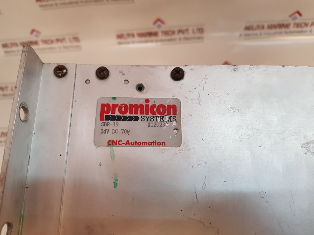 Promicon Sbr-19 Rack With Cpu Pcq-4, Dio-6, Sdc-2, Pbs-1, Pcq-4,Ibs-2