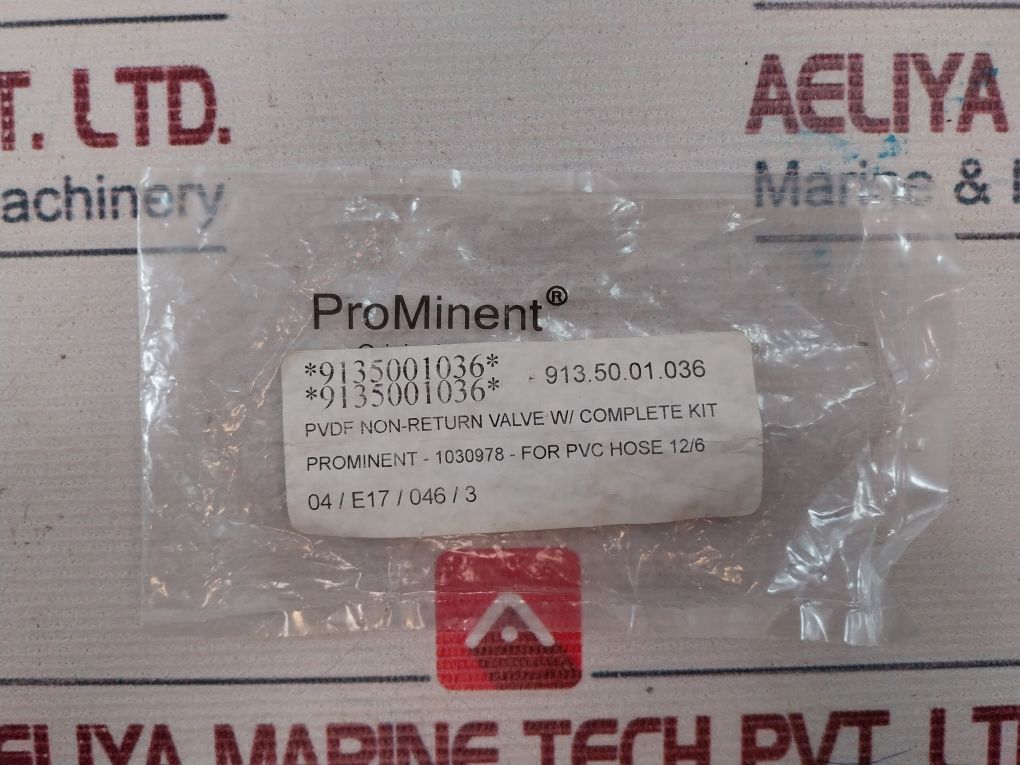 Prominent 1030978 Pvdf Non-return Valve W/Complete Kit