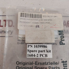 Prominent 817050 Pump Spare Part Kit For Bt4B 1604 Npb2