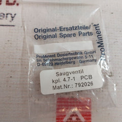 Prominent 817050 Pump Spare Part Kit For Bt4B 1604 Npb2