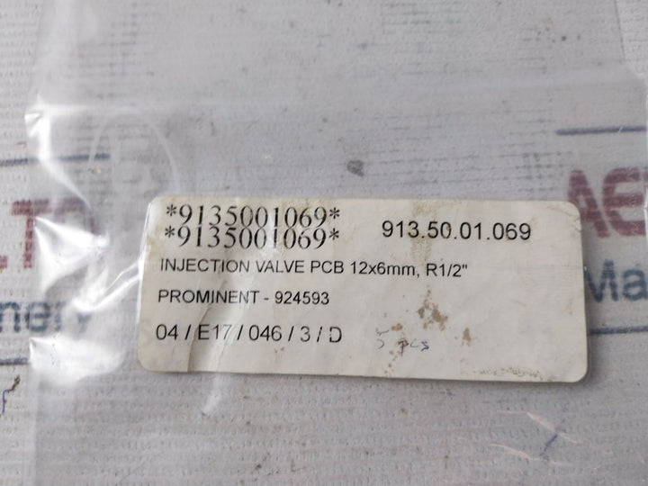 Prominent 924593 Injection Valve Pcb 12X6Mm, R1/2”