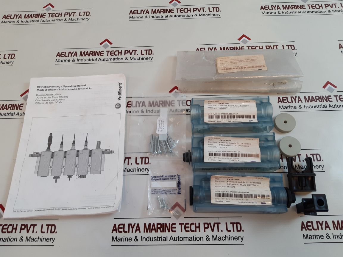 Prominent 987356 dgma in-line probe housing set