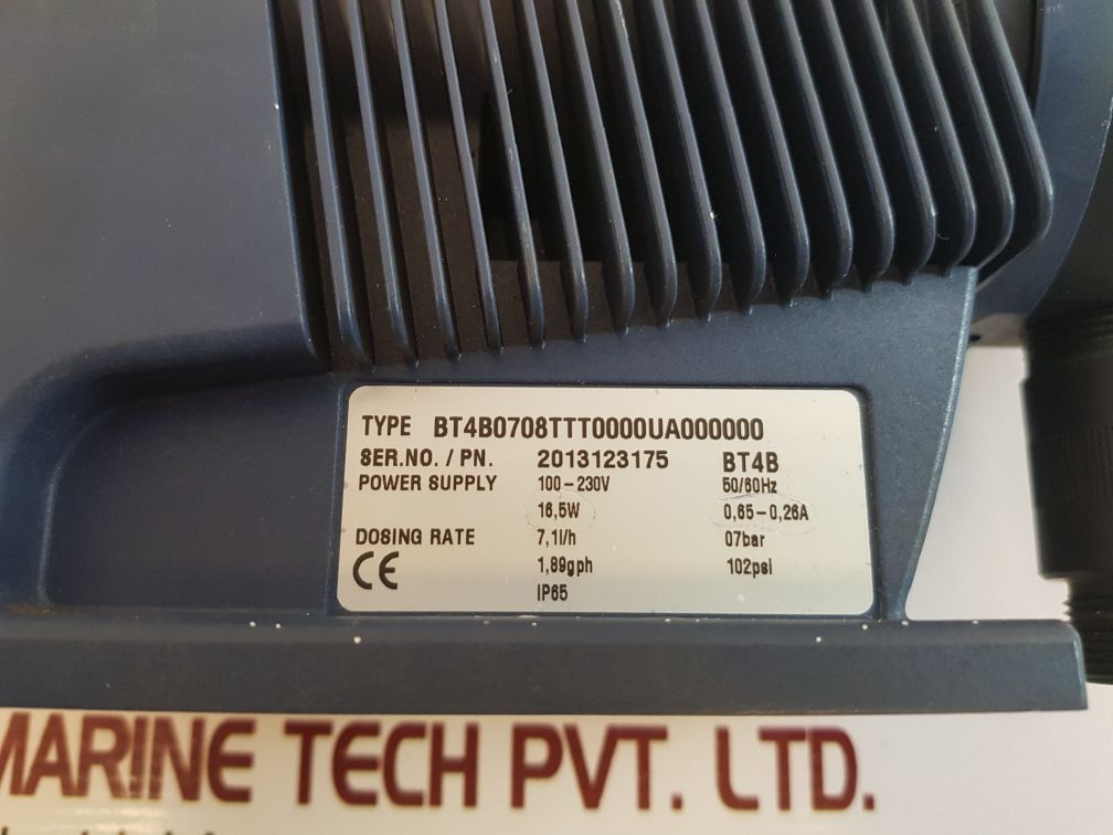 Prominent Beta4, Bt4B Solenoid MeteringDosing Pumps Bt4B0708Ttt0000Ua000000