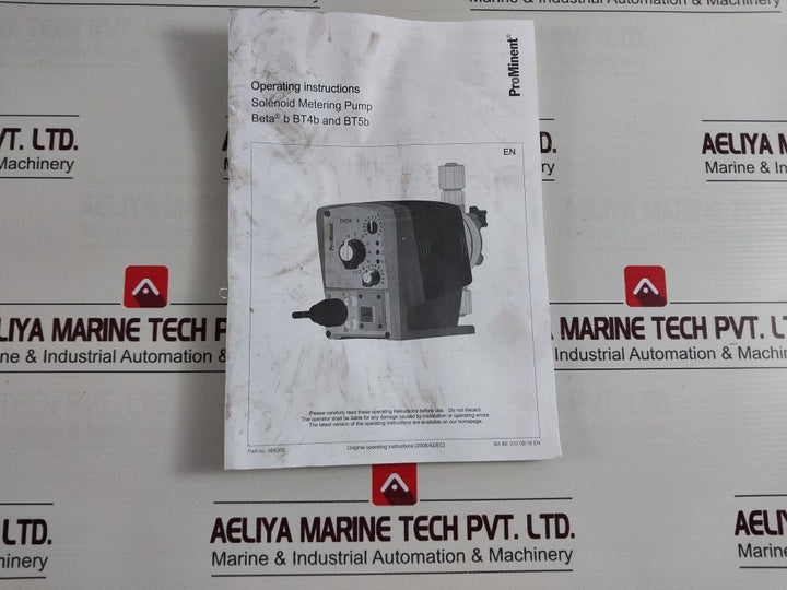 Prominent Bt5B Solenoid Metering Pump Bt5B1605Pvt2000Uu110000