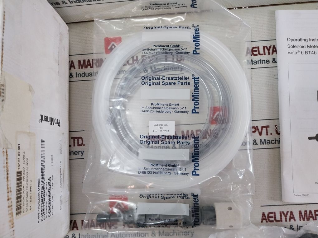 Prominent Bt5B0713Npb2000Ua110000 Solenoid Metering Pump Set