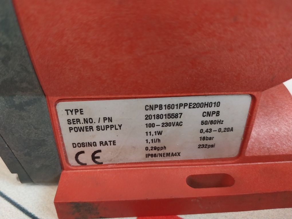 Prominent Cnpb1601Ppe200H010 Dosing Pump