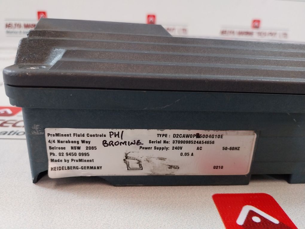 Prominent D2Caw0P85004G10E Controller Dulcometer