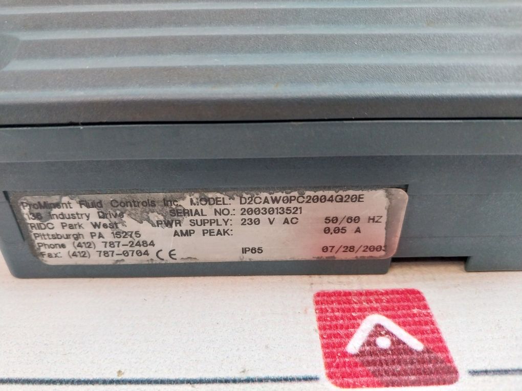 Prominent D2Caw0Pc2004G20E Dulcometer