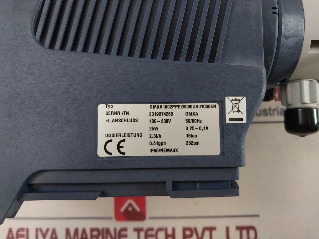 Prominent Gmxa1602Ppe20000Ua01000En Solenoid Metering Pump Set