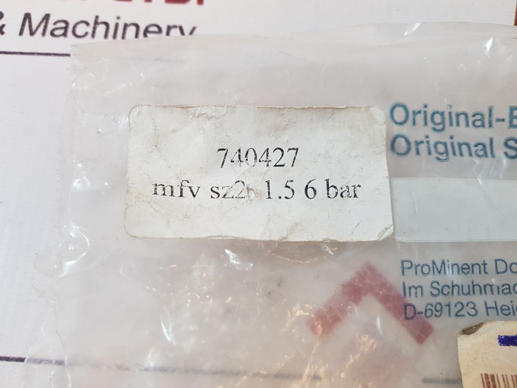 Prominent mfv ii multi-function valve