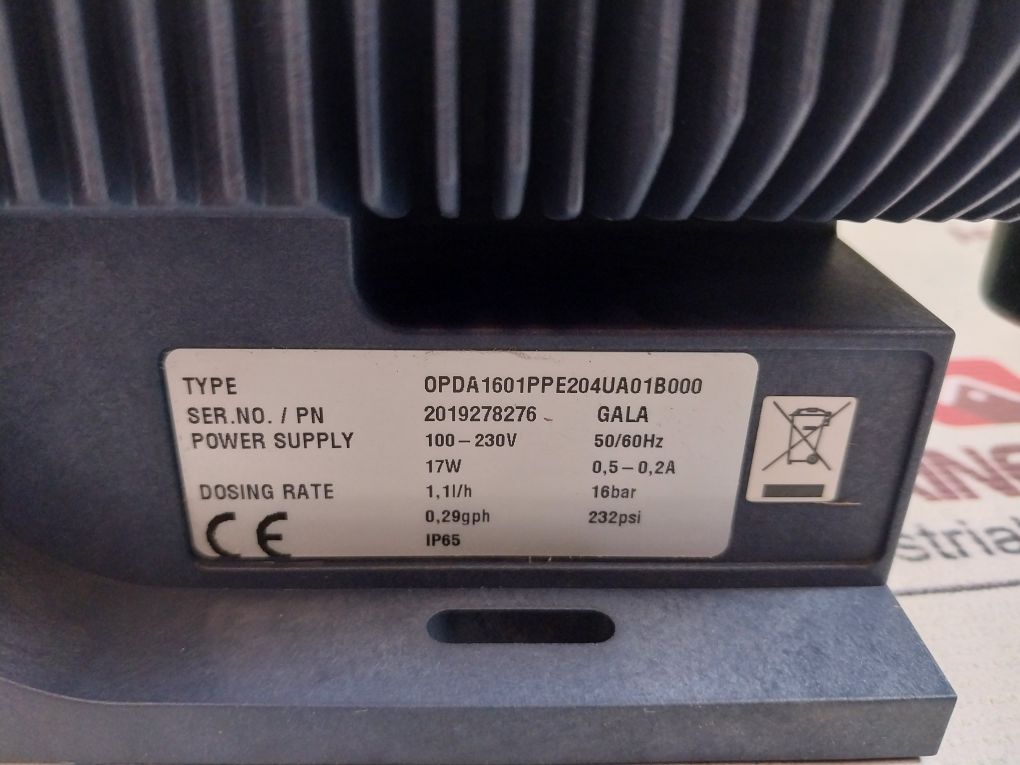 Prominent Opda1601Ppe204Ua01B000 Solenoid Metering Dosing Pump Set