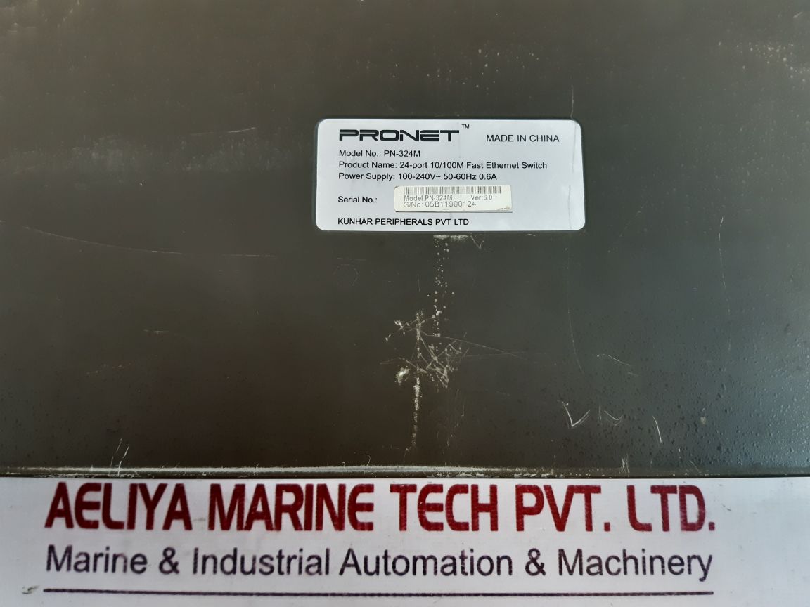 Pronet 10/100Mbps Fast Ethernet Switch Pn-324M