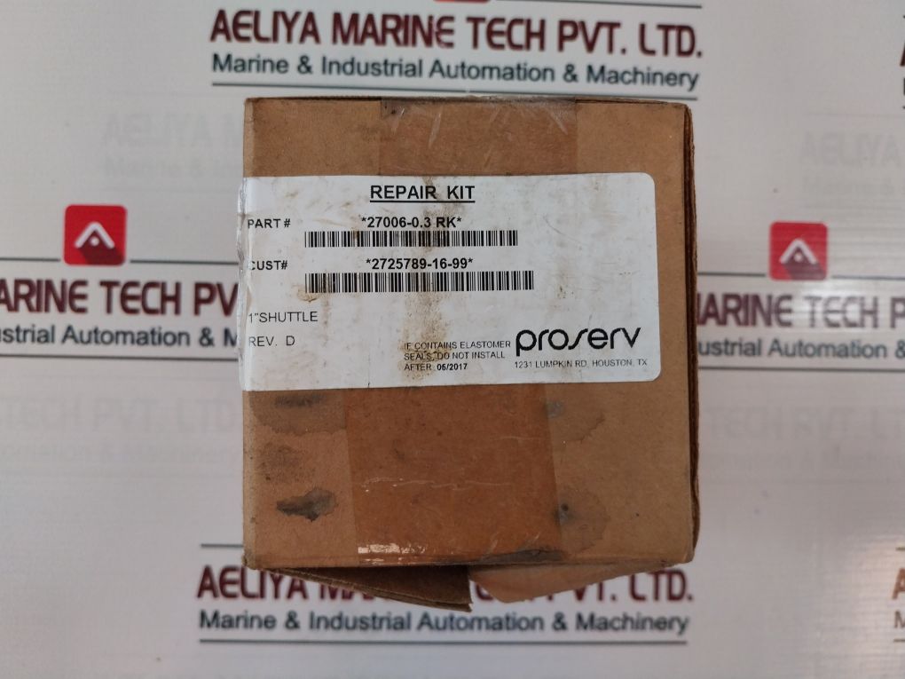 Proserv 27006-0.3 Rk Shuttle Valve Repair Kit 2725789-16-99