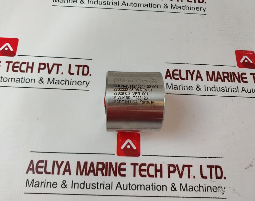 Gilmore Proserv 27029-0.3 Shuttle Valve Chsn-4511245214-02-001