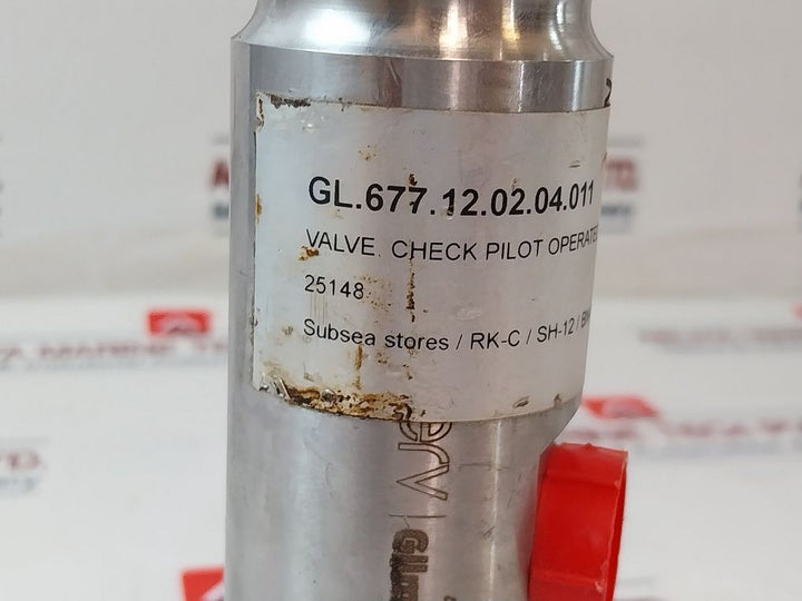 Proserv Gilmore 29001-3 Pilot Operated Check Valve 1/2