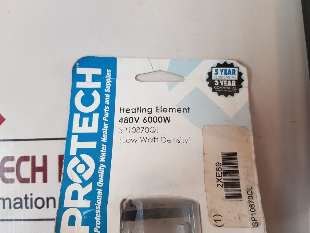 Protech Sp10870Ql Heating Element