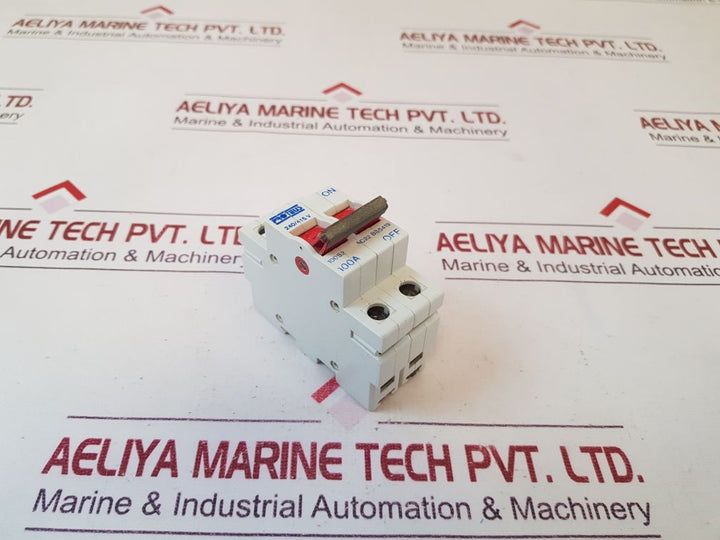 Proteus 100S2 Double Pole Main Switch Isolator 100A