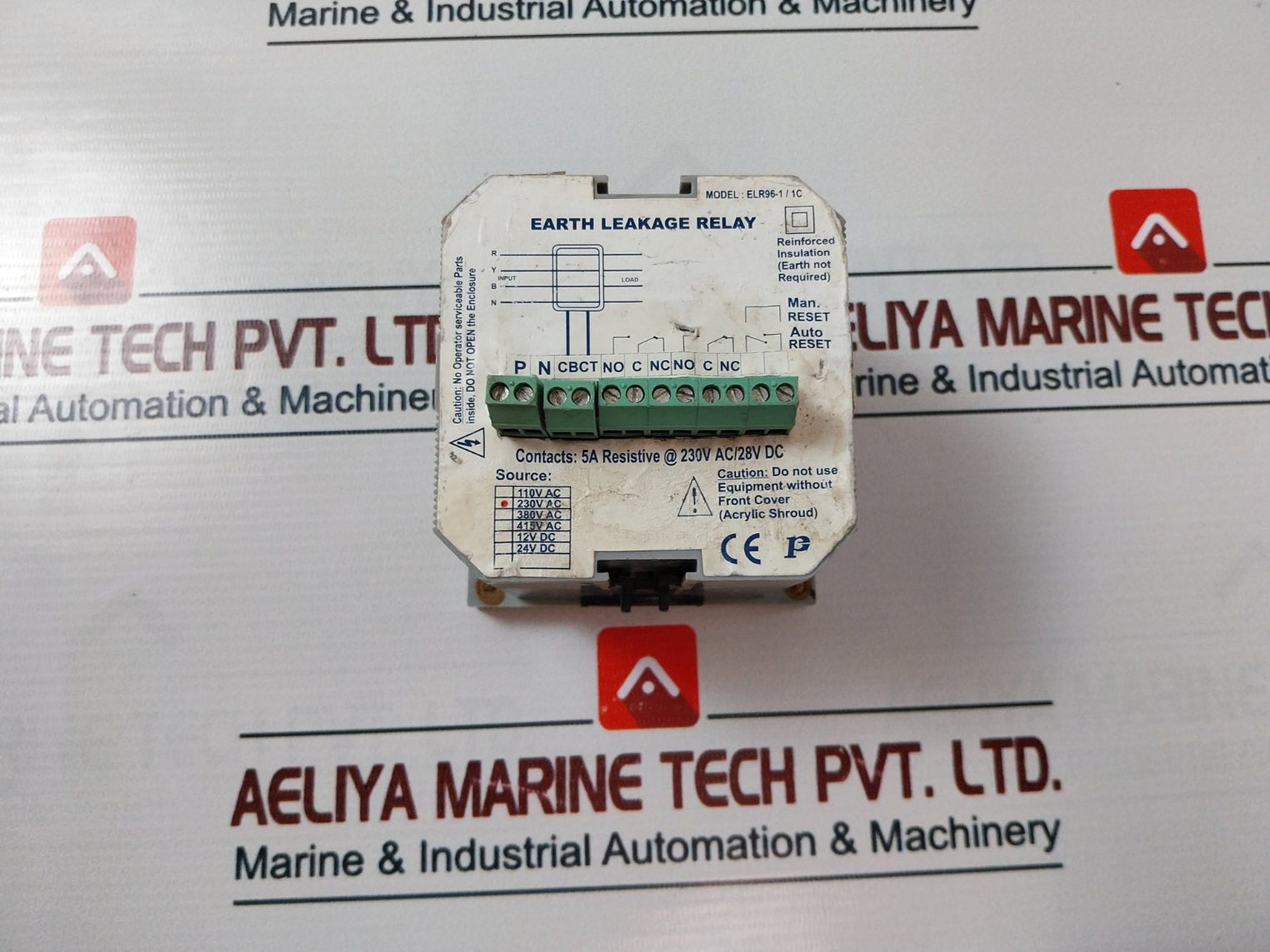 Protime Elr96-1/1C Earth Leakage Relay-indicator