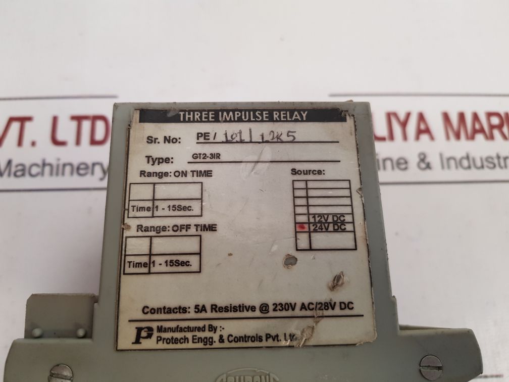 Protime Gt2-3Ir Three Impulse Relay