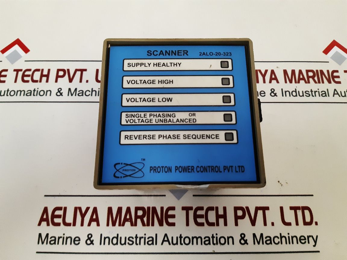 Proton Power Control 2Alo-20-323 Scanner Monitor
