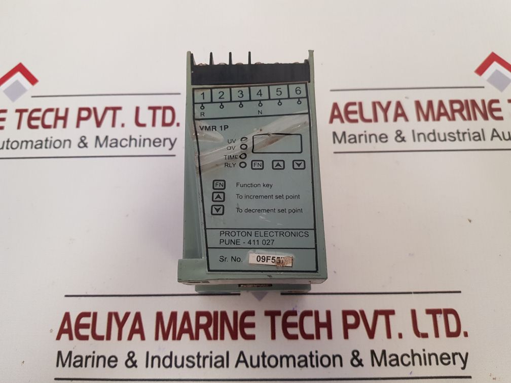 Proton Vmr 1P Single Phase Voltage Monitoring Relay Pr-15