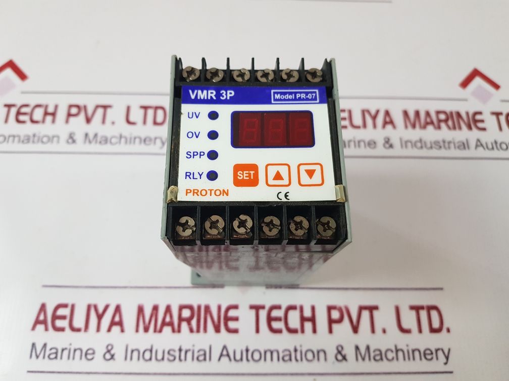 Proton Vmr 3P Proton Voltage Monitoring Relay Pr-07