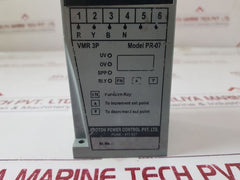 Proton Vmr 3P Proton Voltage Monitoring Relay Pr-07