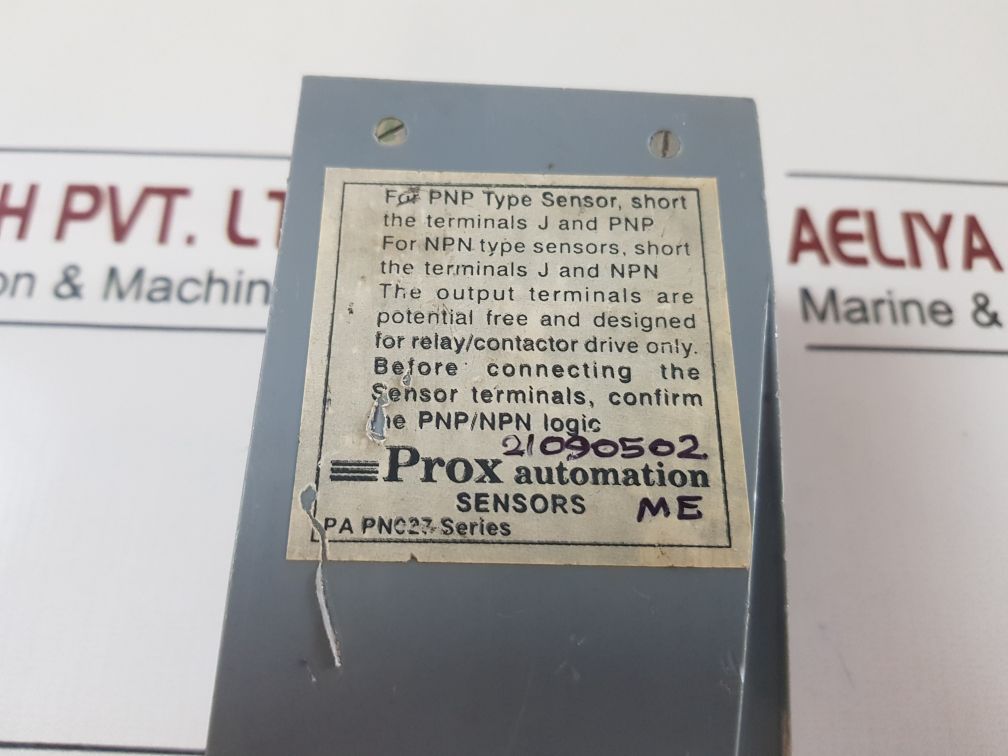 Prox Automation Pn027 Sensor Input