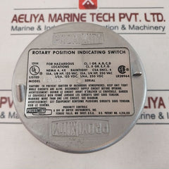 Proximity 12Ad6 Rotary Position Indicating Switch