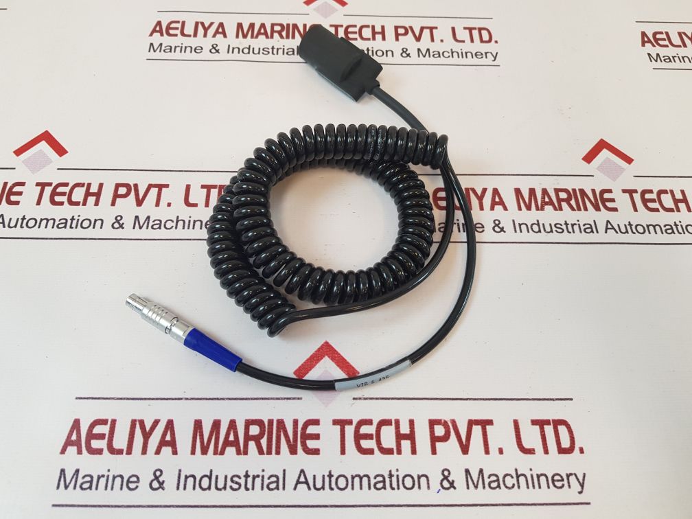 Pruftechnik Vib 5.436 Spiral Cable For Current Accelerometers