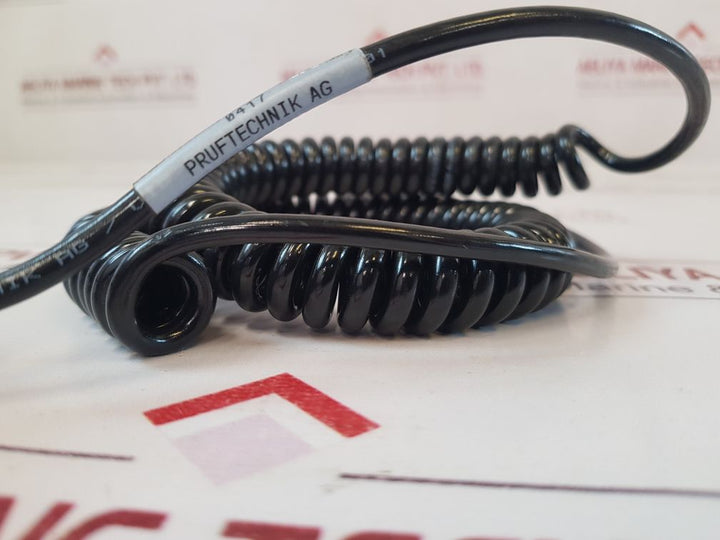 Pruftechnik Vib 5.436 Spiral Cable For Current Accelerometers