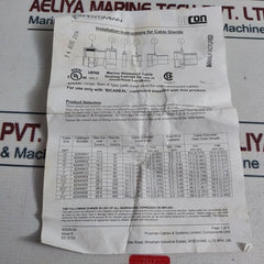 Prysmian Barr-x Cable Sealing Fitting 424An-01